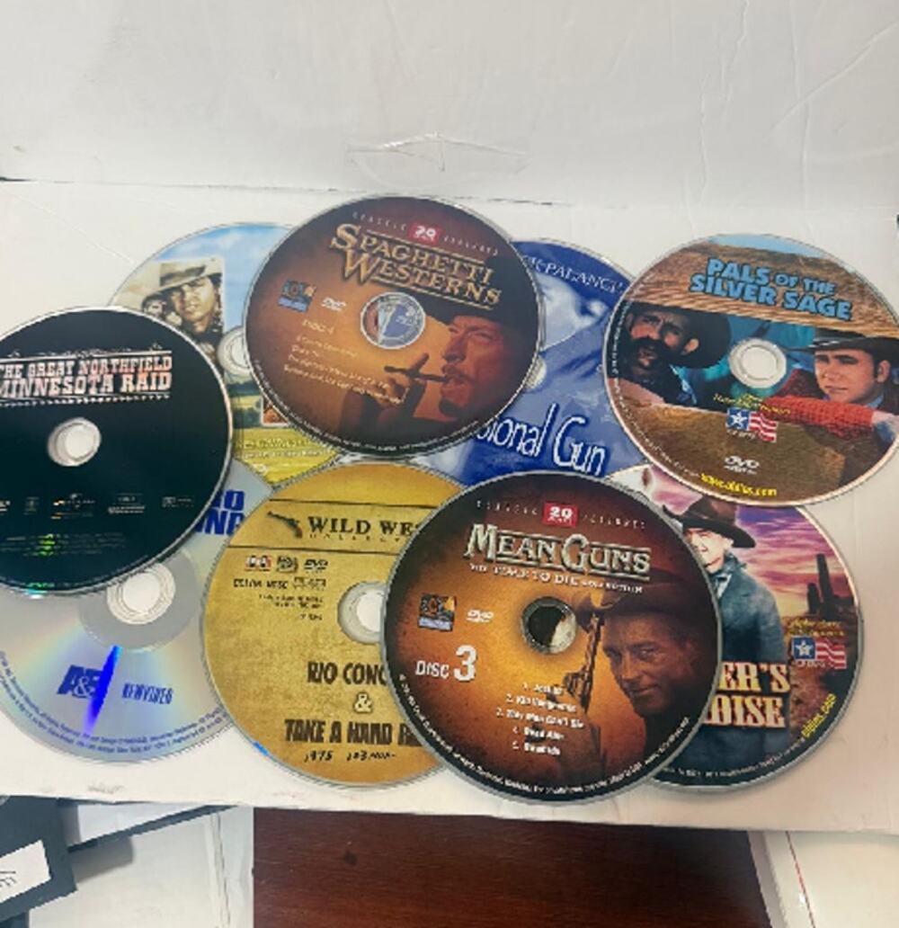 Classic Western DVD Lot 9 CLASSIC WESTERN Disc Only